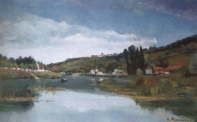 Camille Pissarro The Marne at Chennevieres China oil painting art
